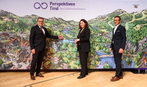 LH Platter zum Auftakt der Perspektivenwoche: „Weichenstellung für erfolgreiche und nachhaltige Weiterentwicklung Tirols bis 2030“